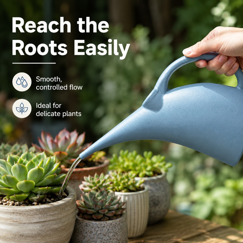 Regador de Plástico com Bico L - Echeveria Succulent avaliação e preço